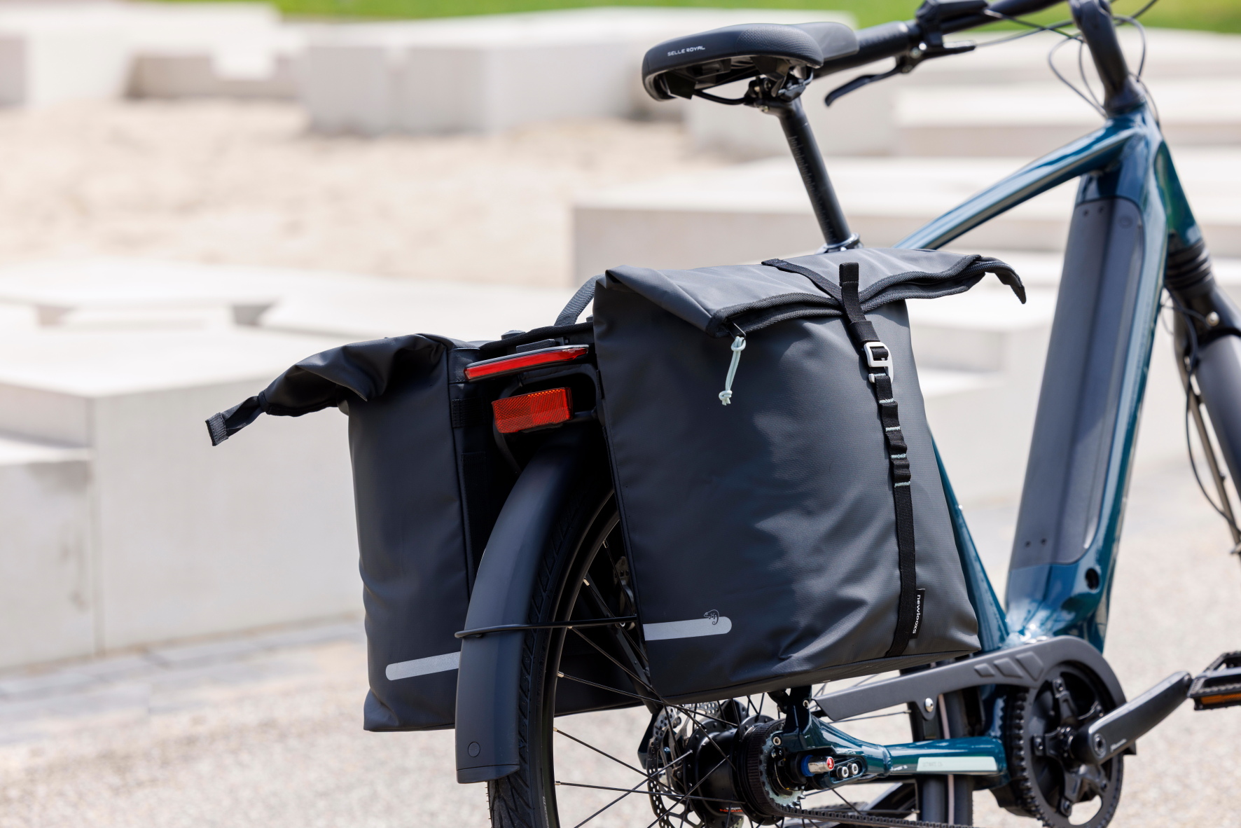 Podwójna torba rowerowa New Looxs Cantos Double 36L MIK 2.0